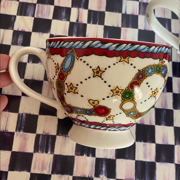 NWT Brighton Jewel & Love Limited Edition 2024 Large Tea/Coffee Cups Set Of 2 - Picture 6 of 10